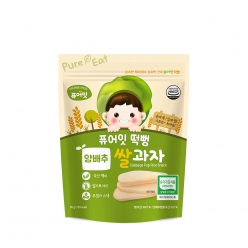 퓨어잇떡뻥 유기농 양배추쌀과자