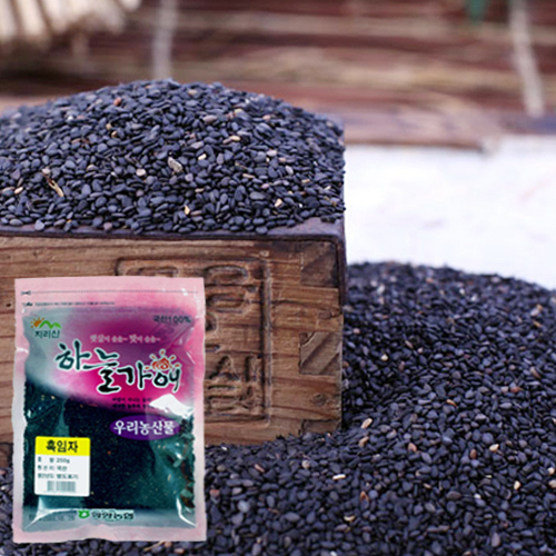 함양농협 하늘가애 검정참깨 흑임자 250g 1kg