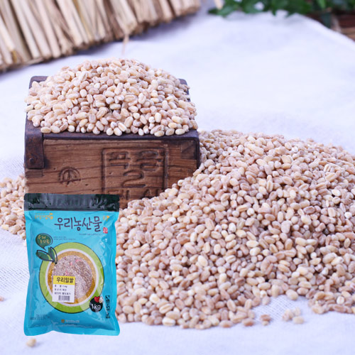 함양농협 하늘가애 우리밀밀쌀 통밀쌀 1kg