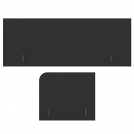 심플즈 A7 풀스크린파티션 (H800) B시리즈 (NO.217 / NO.218) / 블랙프레임