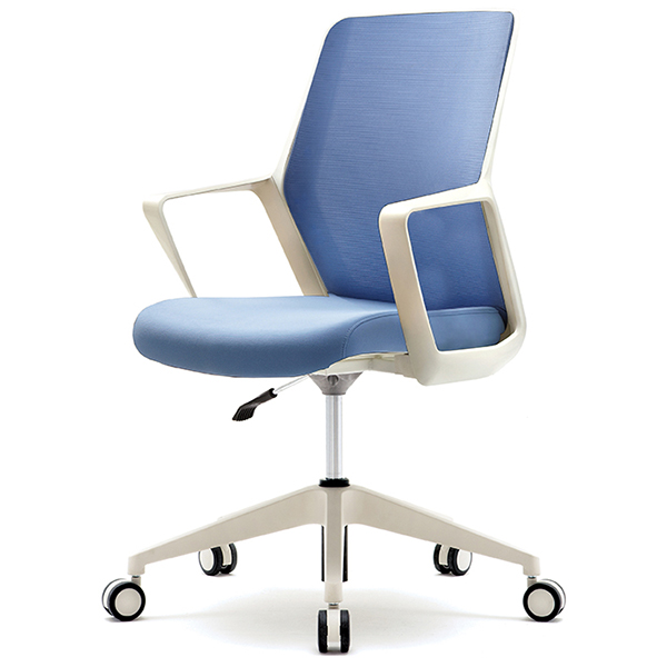파트라 CFL04P-WH 플로 흰사출 회전형 회의용 의자
