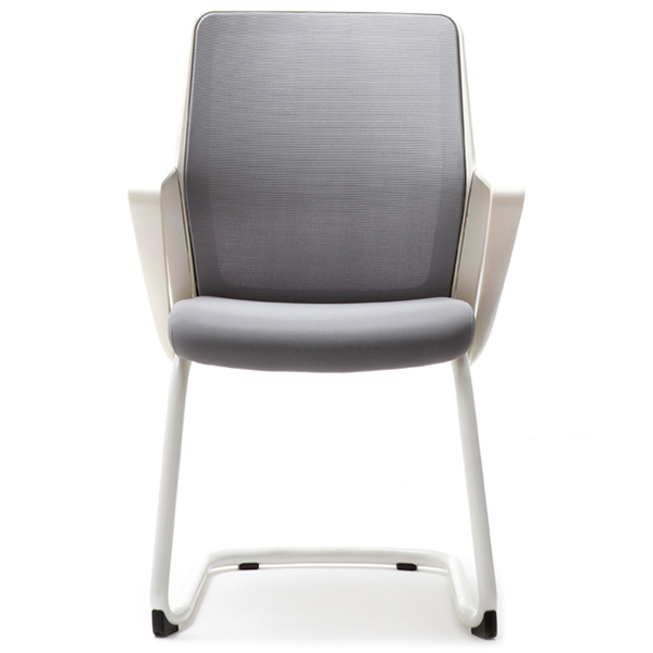 파트라 CFL24-WH 플로 흰사출 고정형 회의용 의자