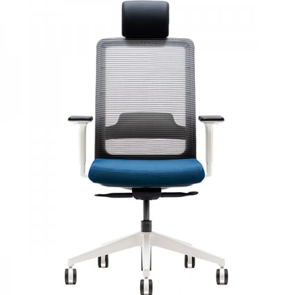 파트라 CMA11PAB-WH 마린 흰사출 럼버 헤드형 사무용 의자