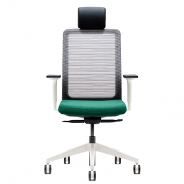 파트라 CMA11PA-WH 마린 흰사출 헤드형 사무용 의자