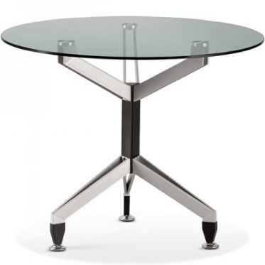 LF50-6 유리 원형 테이블